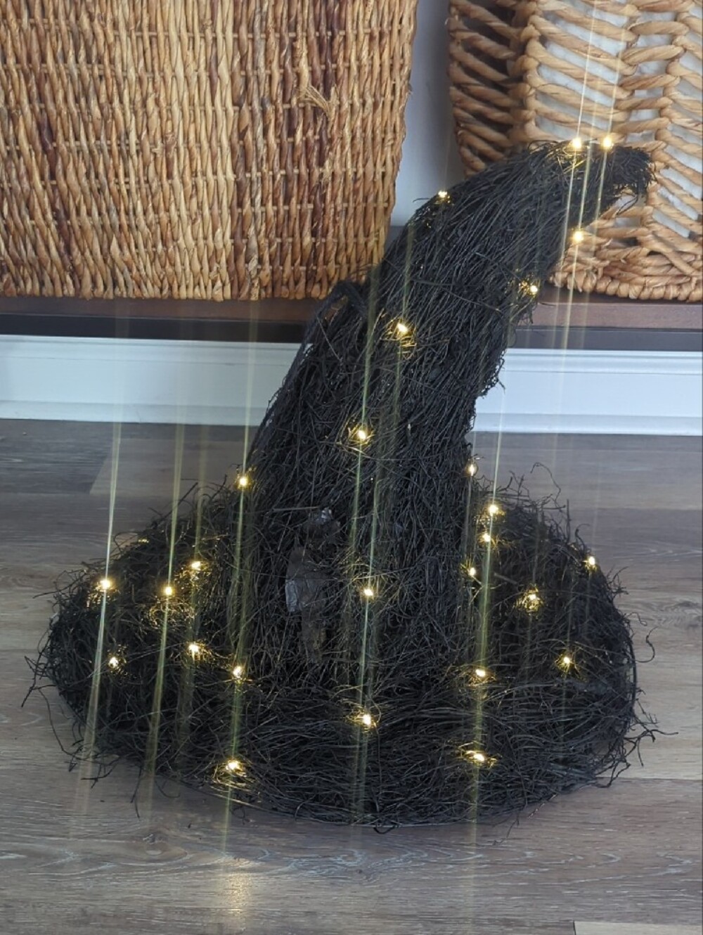 Pottery Barn Black Witch Hat